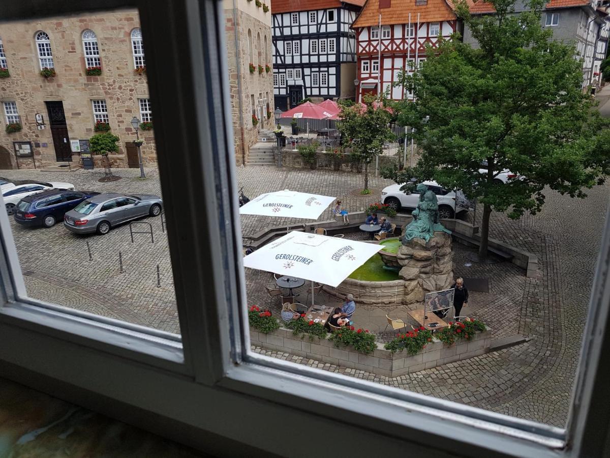 Ferienwohnung Historischer Marktplatz Spangenberg Eksteriør bilde