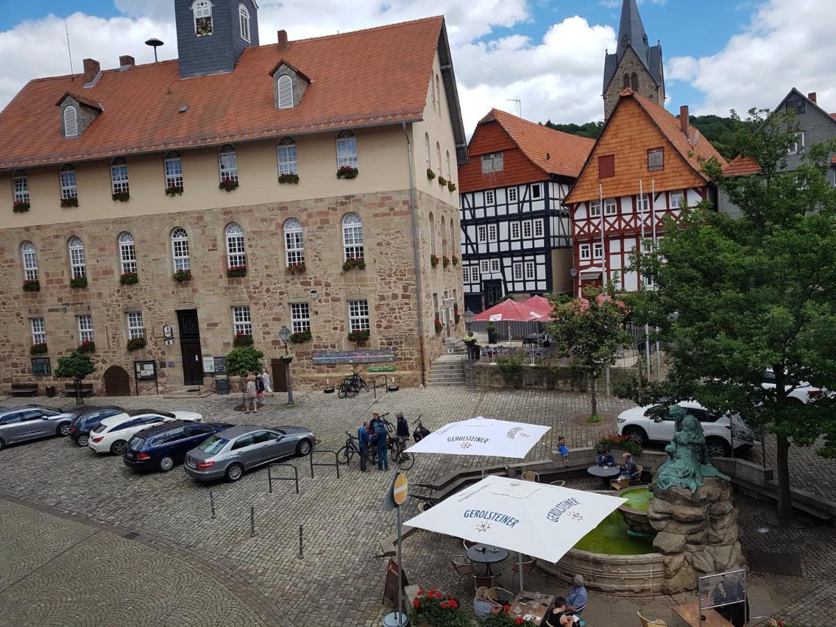 Ferienwohnung Historischer Marktplatz Spangenberg Eksteriør bilde