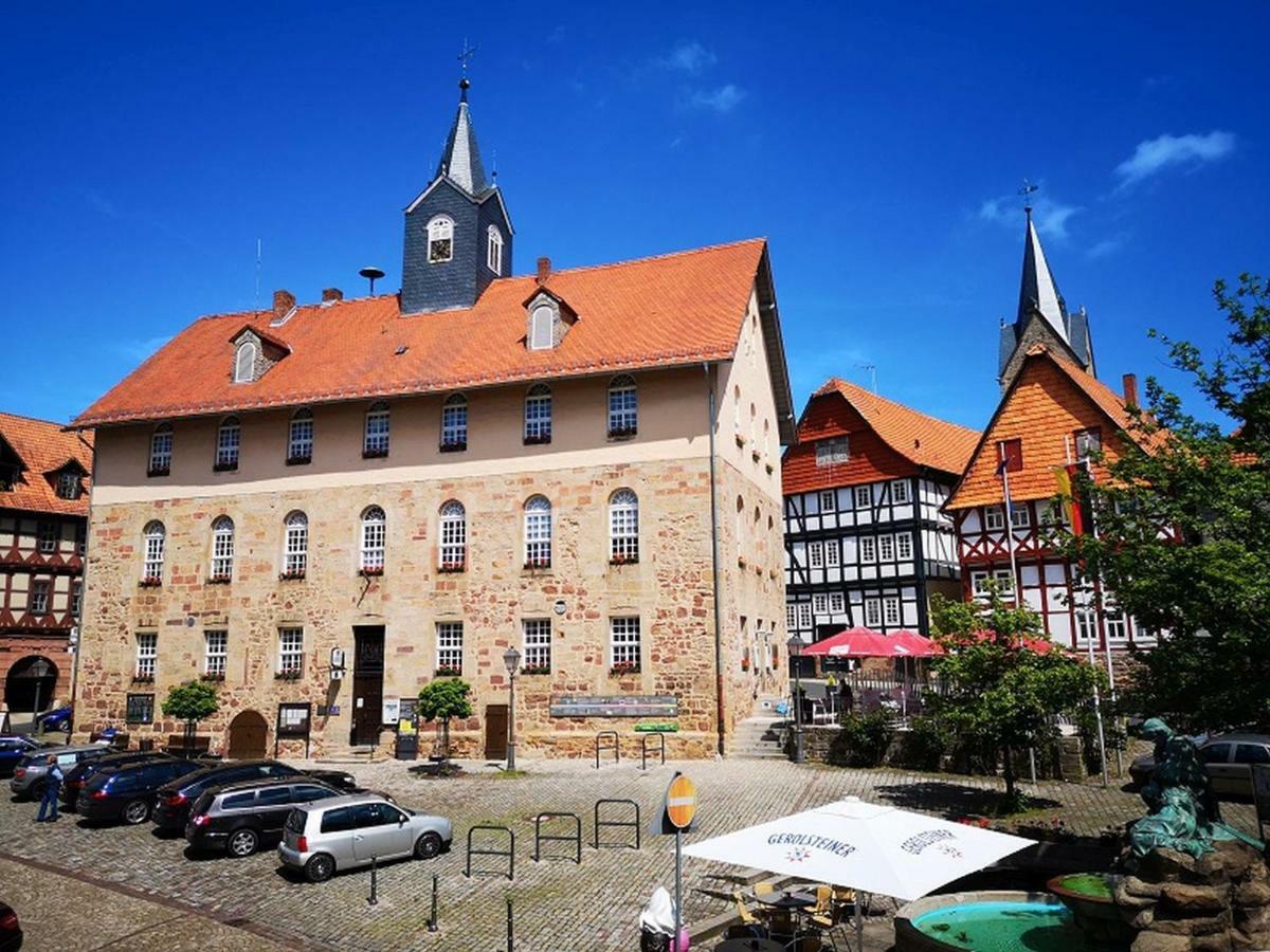 Ferienwohnung Historischer Marktplatz Spangenberg Eksteriør bilde