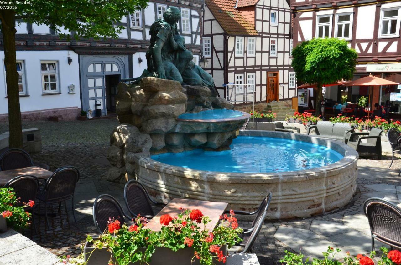 Ferienwohnung Historischer Marktplatz Spangenberg Eksteriør bilde