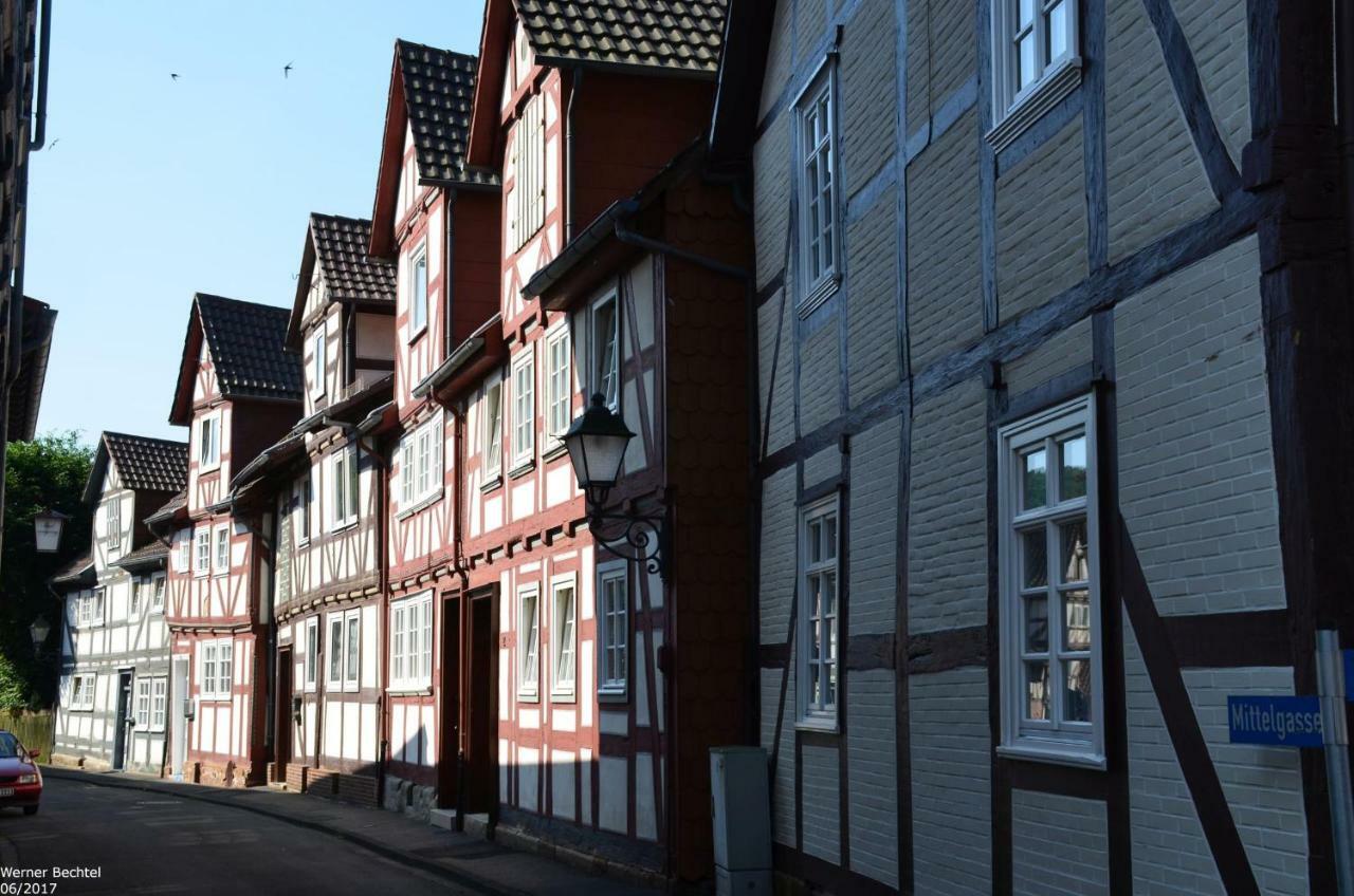 Ferienwohnung Historischer Marktplatz Spangenberg Eksteriør bilde